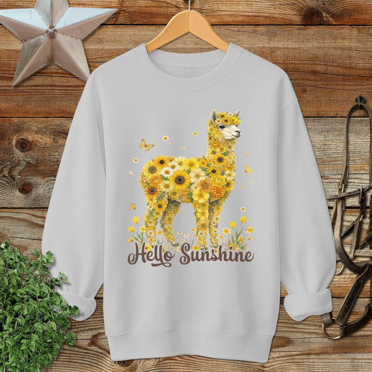 Hello Sunshine Alpaca Sweatshirt