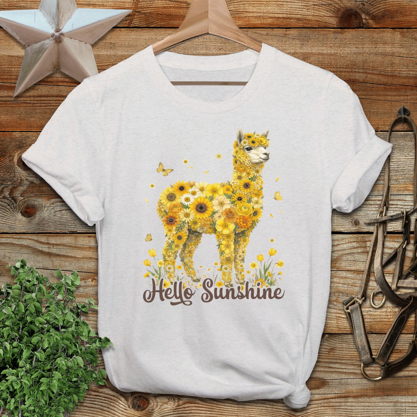Hello Sunshine Alpaca T-Shirt