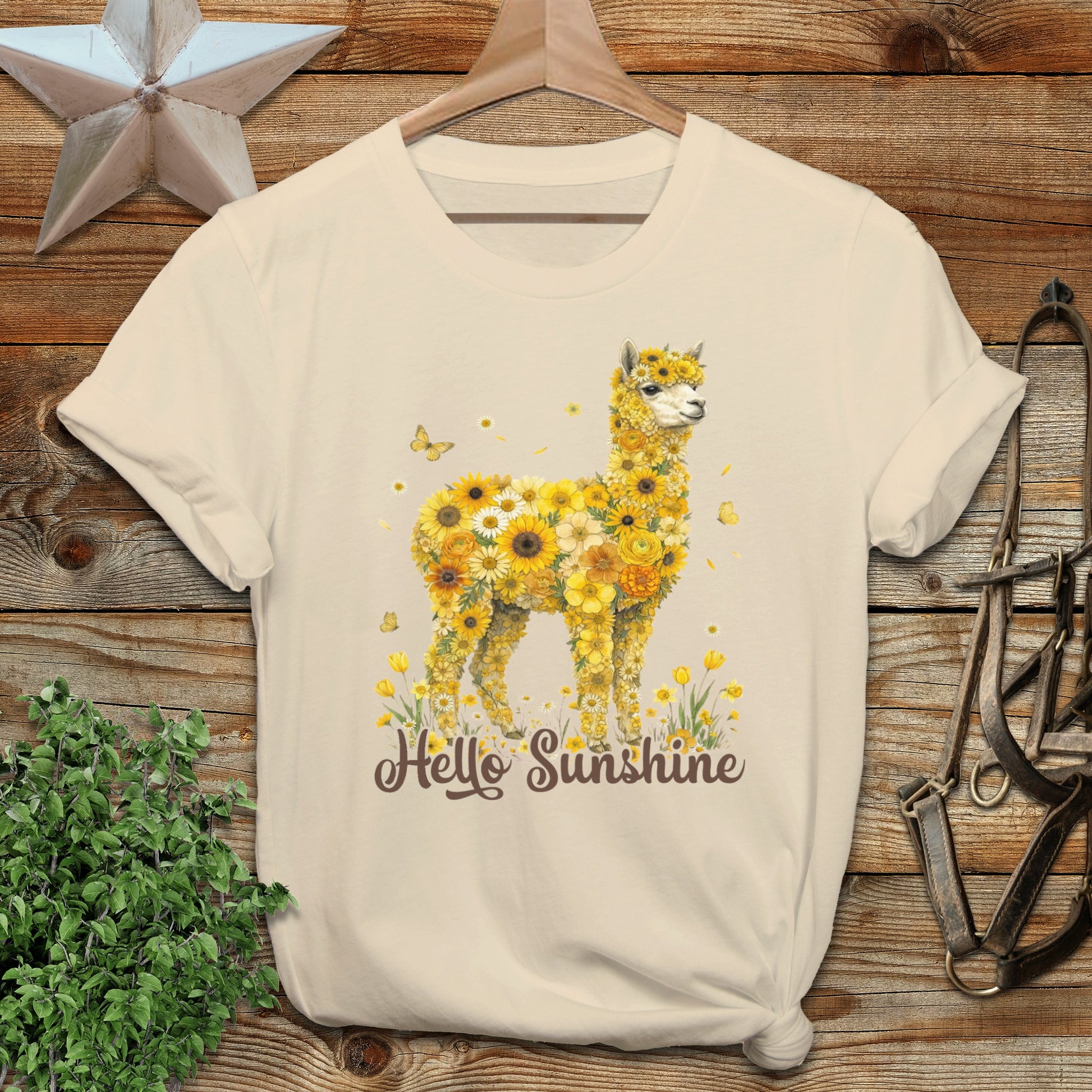 Hello Sunshine Alpaca T-Shirt