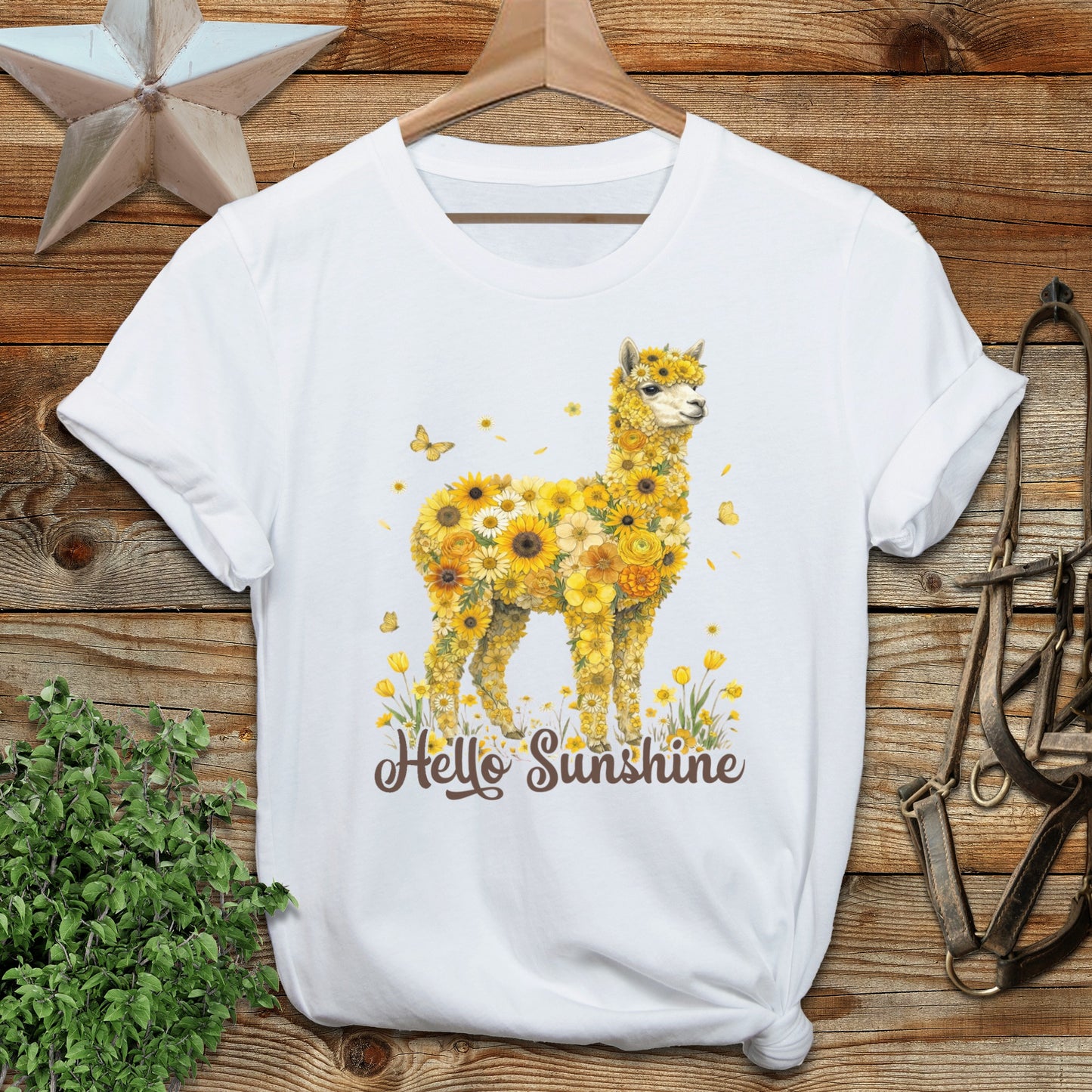 Hello Sunshine Alpaca T-Shirt