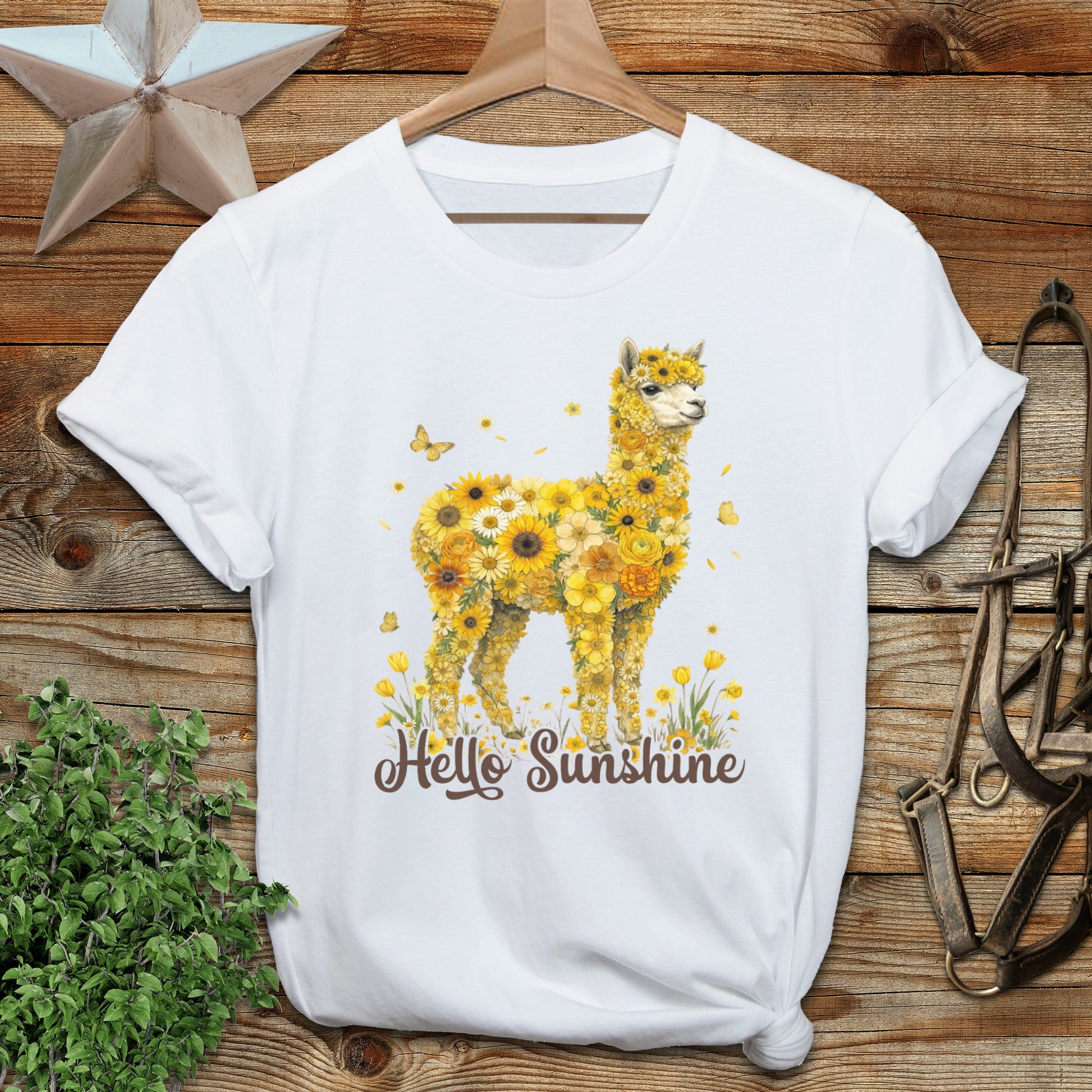 Hello Sunshine Alpaca T-Shirt