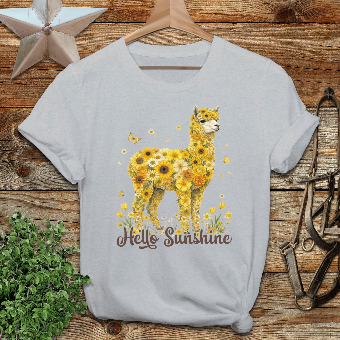 Hello Sunshine Alpaca T-Shirt