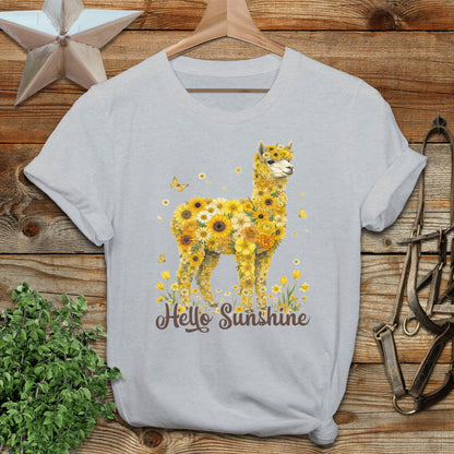 Hello Sunshine Alpaca T-Shirt