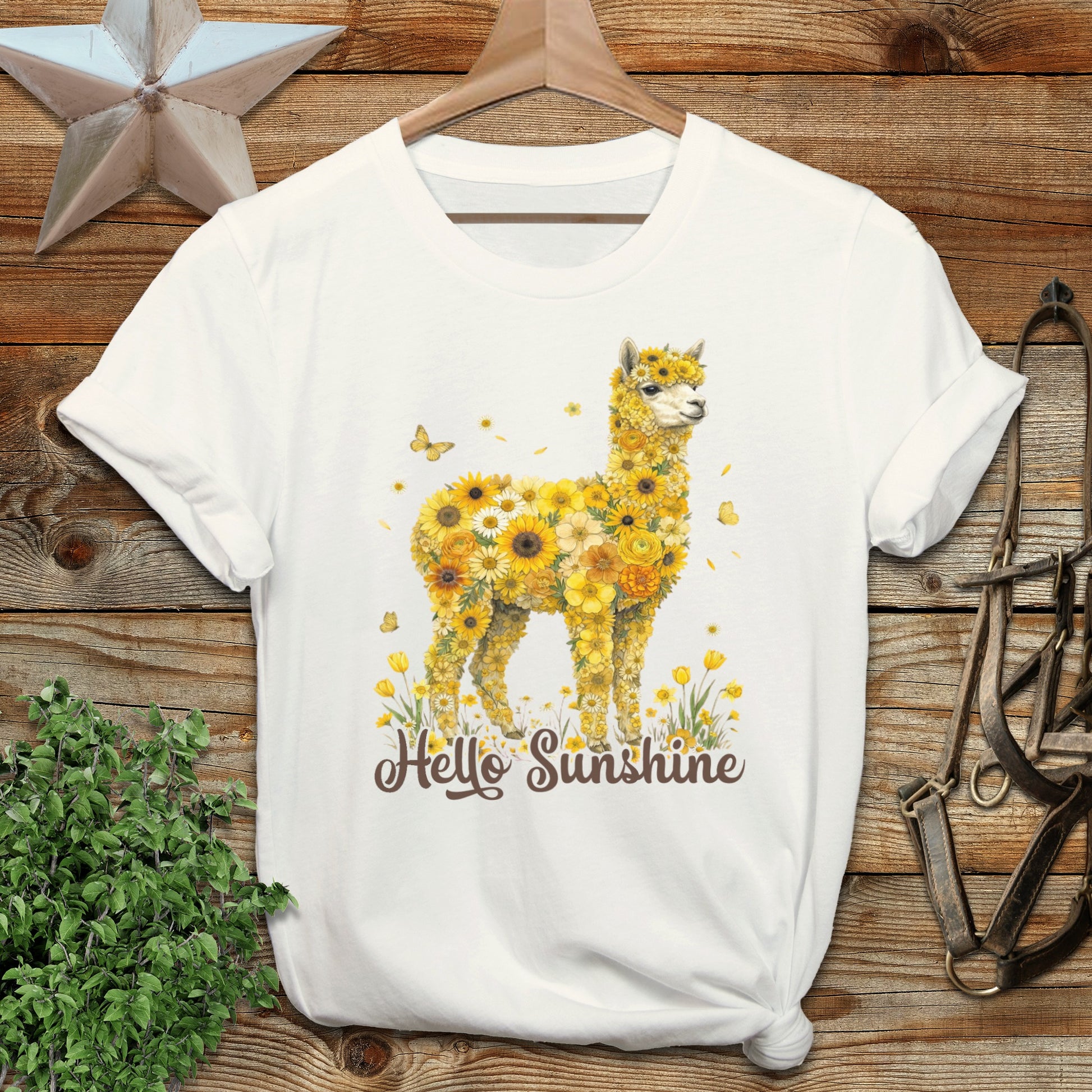 Hello Sunshine Alpaca T-Shirt