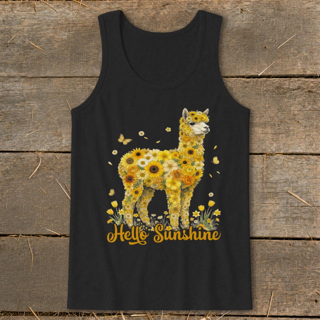 Hello Sunshine Alpaca Tank Top