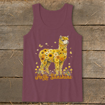 Hello Sunshine Alpaca Tank Top