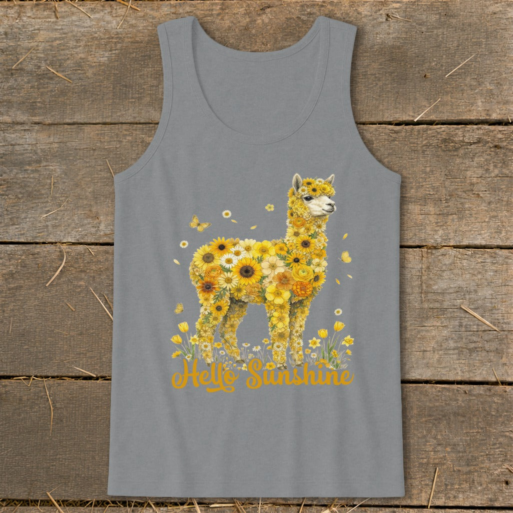 Hello Sunshine Alpaca Tank Top