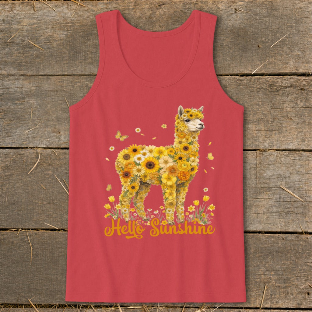 Hello Sunshine Alpaca Tank Top