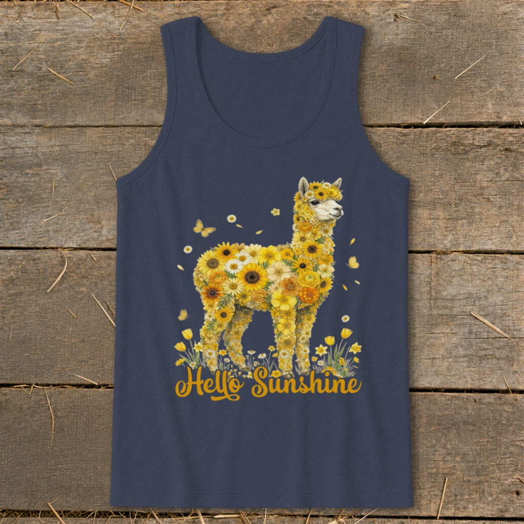 Hello Sunshine Alpaca Tank Top