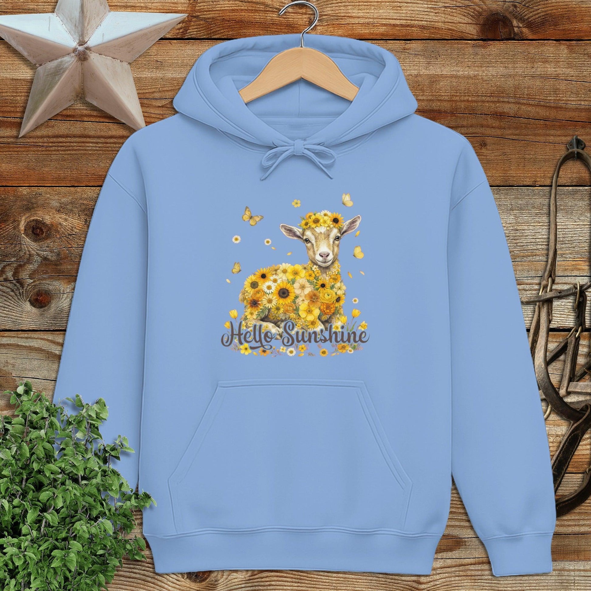 Hello Sunshine Baby Goat Hoodie