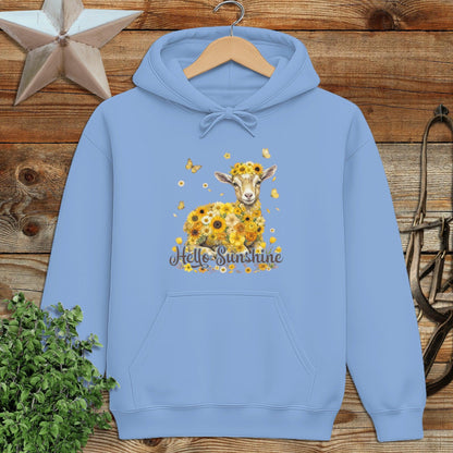 Hello Sunshine Baby Goat Hoodie