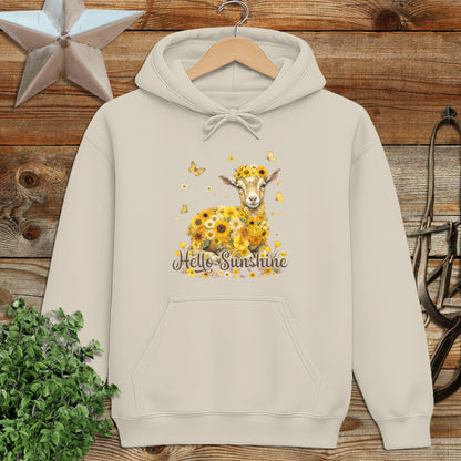 Hello Sunshine Baby Goat Hoodie