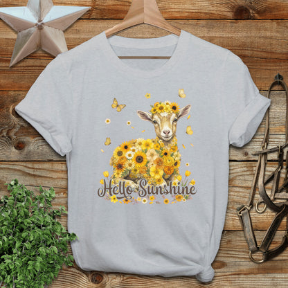 Hello Sunshine Baby Goat T-Shirt