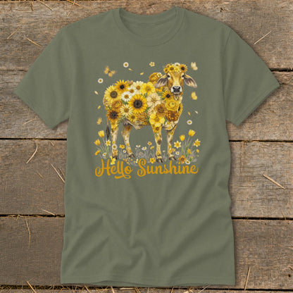 Hello Sunshine Brahma Cow Classic Tee