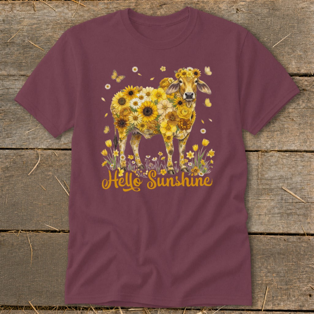 Hello Sunshine Brahma Cow Classic Tee