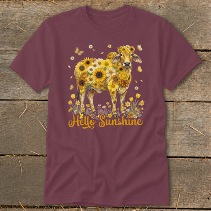 Hello Sunshine Brahma Cow Classic Tee