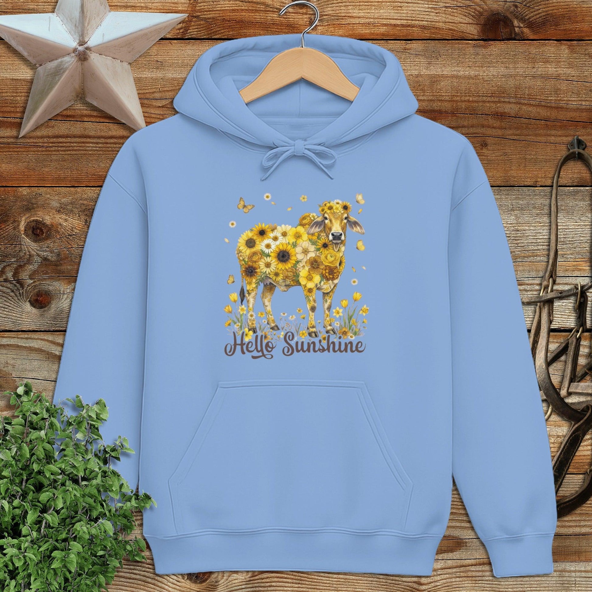 Hello Sunshine Brahma Cow Hoodie