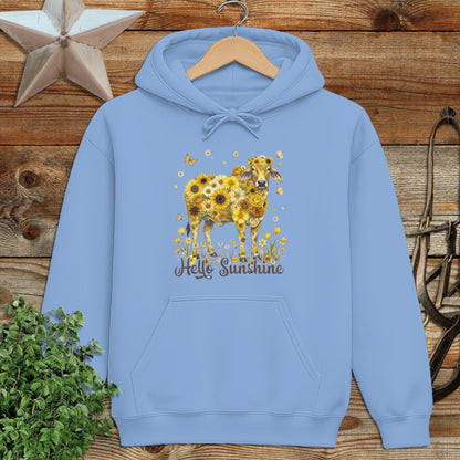 Hello Sunshine Brahma Cow Hoodie