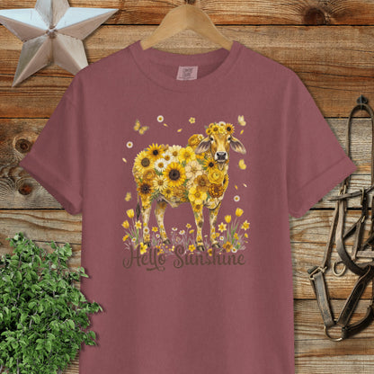 Hello Sunshine Brahma Cow Signature Tee