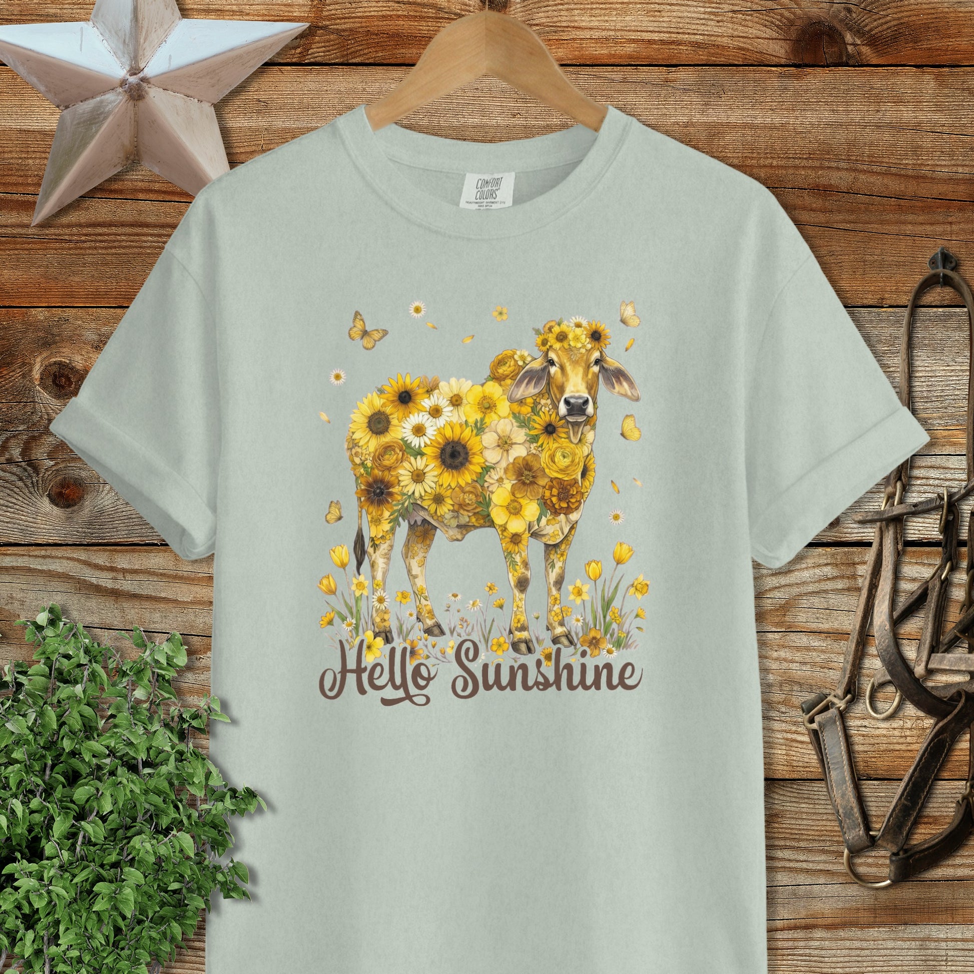 Hello Sunshine Brahma Cow Signature Tee