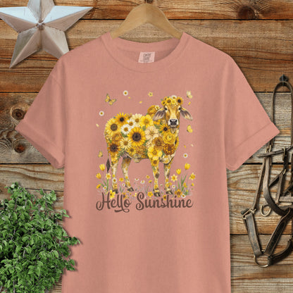 Hello Sunshine Brahma Cow Signature Tee