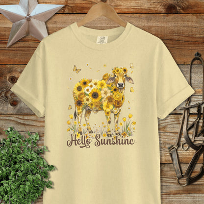 Hello Sunshine Brahma Cow Signature Tee