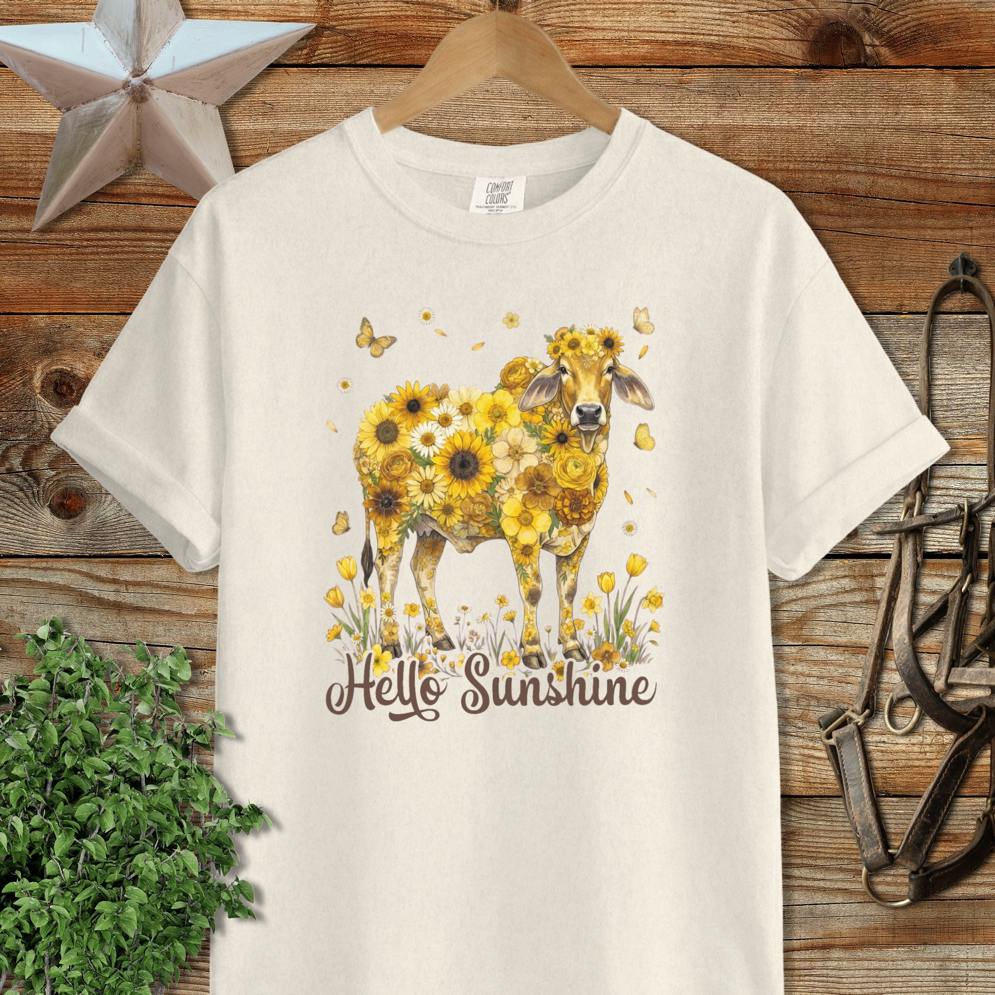 Hello Sunshine Brahma Cow Signature Tee