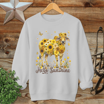 Hello Sunshine Brahma Cow Sweatshirt