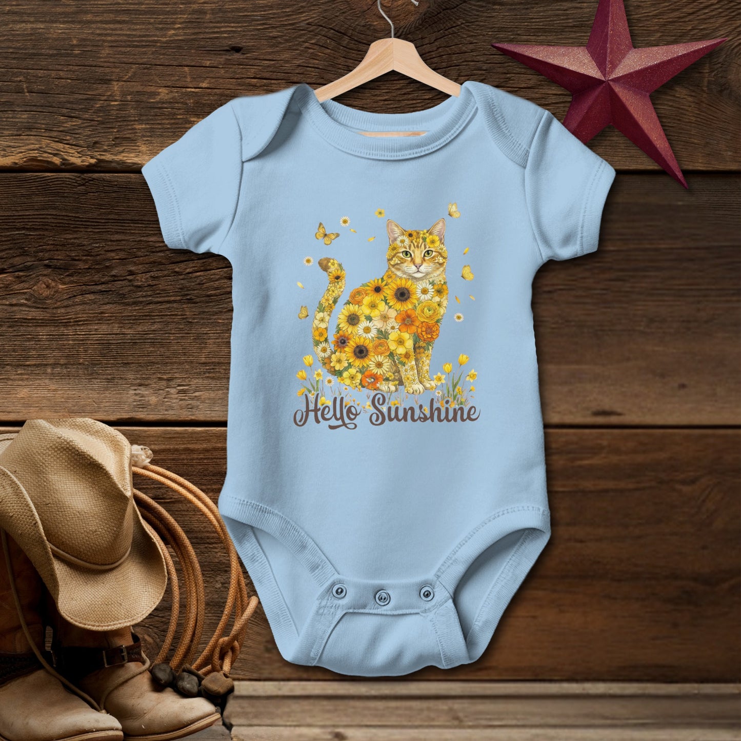 Hello Sunshine Cat Bodysuit (Baby)