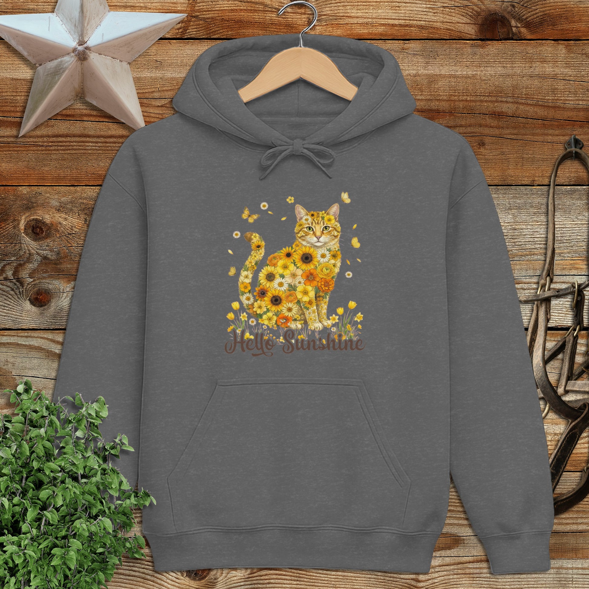 Hello Sunshine Cat Hoodie