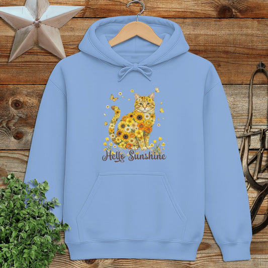 Hello Sunshine Cat Hoodie