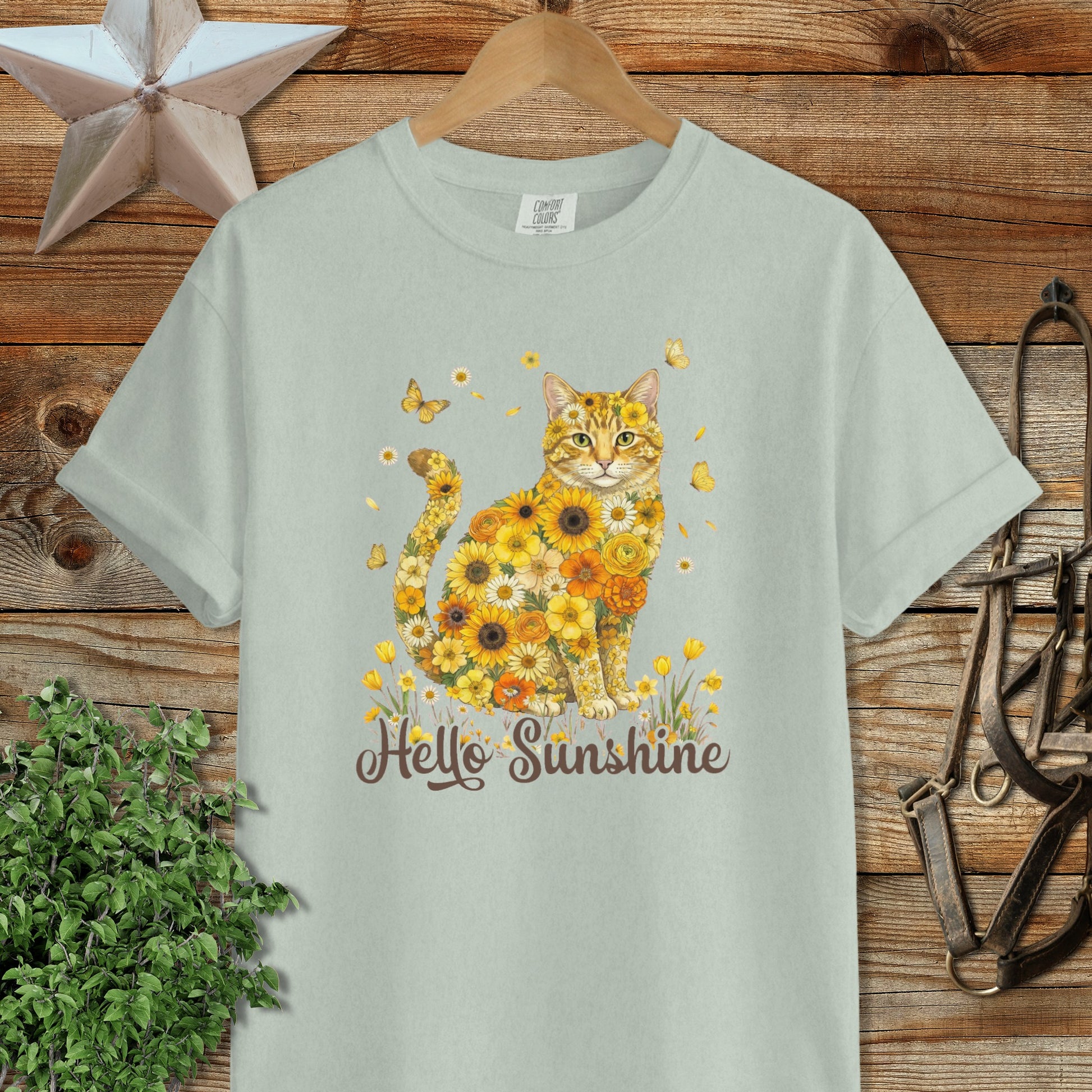 Hello Sunshine Cat Signature Tee