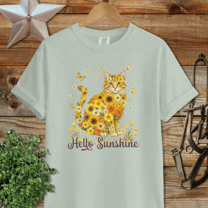 Hello Sunshine Cat Signature Tee