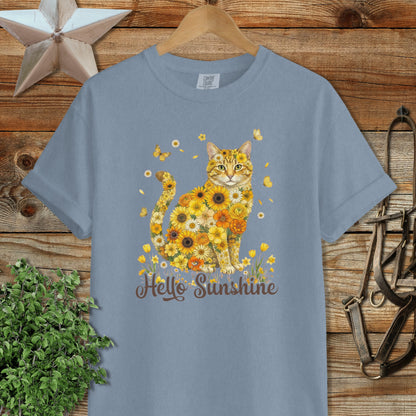 Hello Sunshine Cat Signature Tee