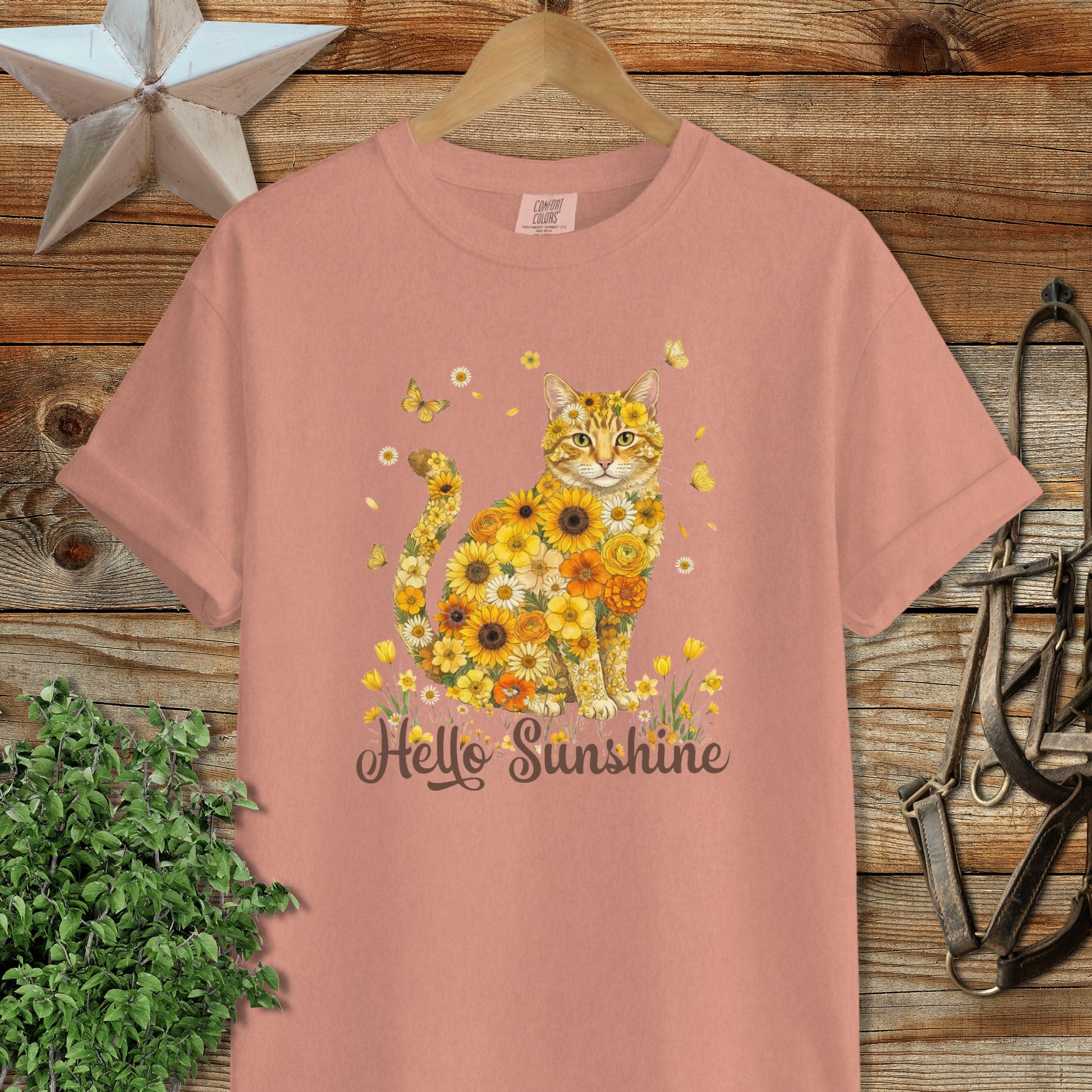 Hello Sunshine Cat Signature Tee