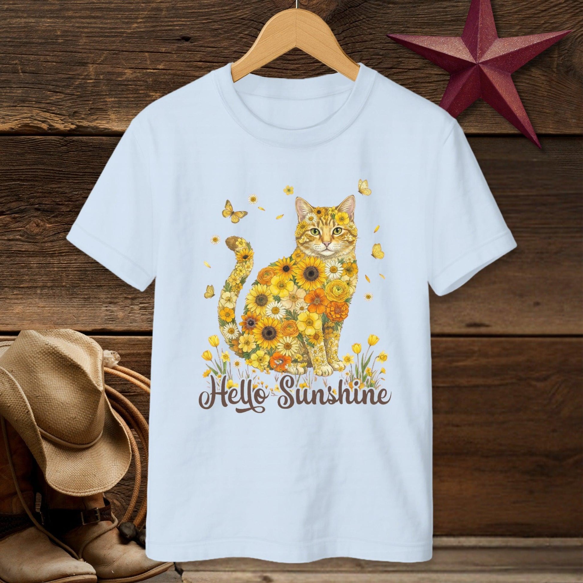 Hello Sunshine Cat T-shirt (Youth)
