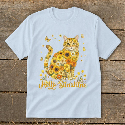 Hello Sunshine Cat Youth Tee