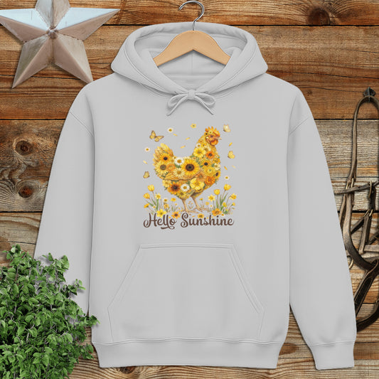 Hello Sunshine Chicken Hoodie