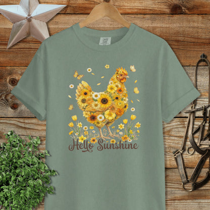 Hello Sunshine Chicken Signature Tee