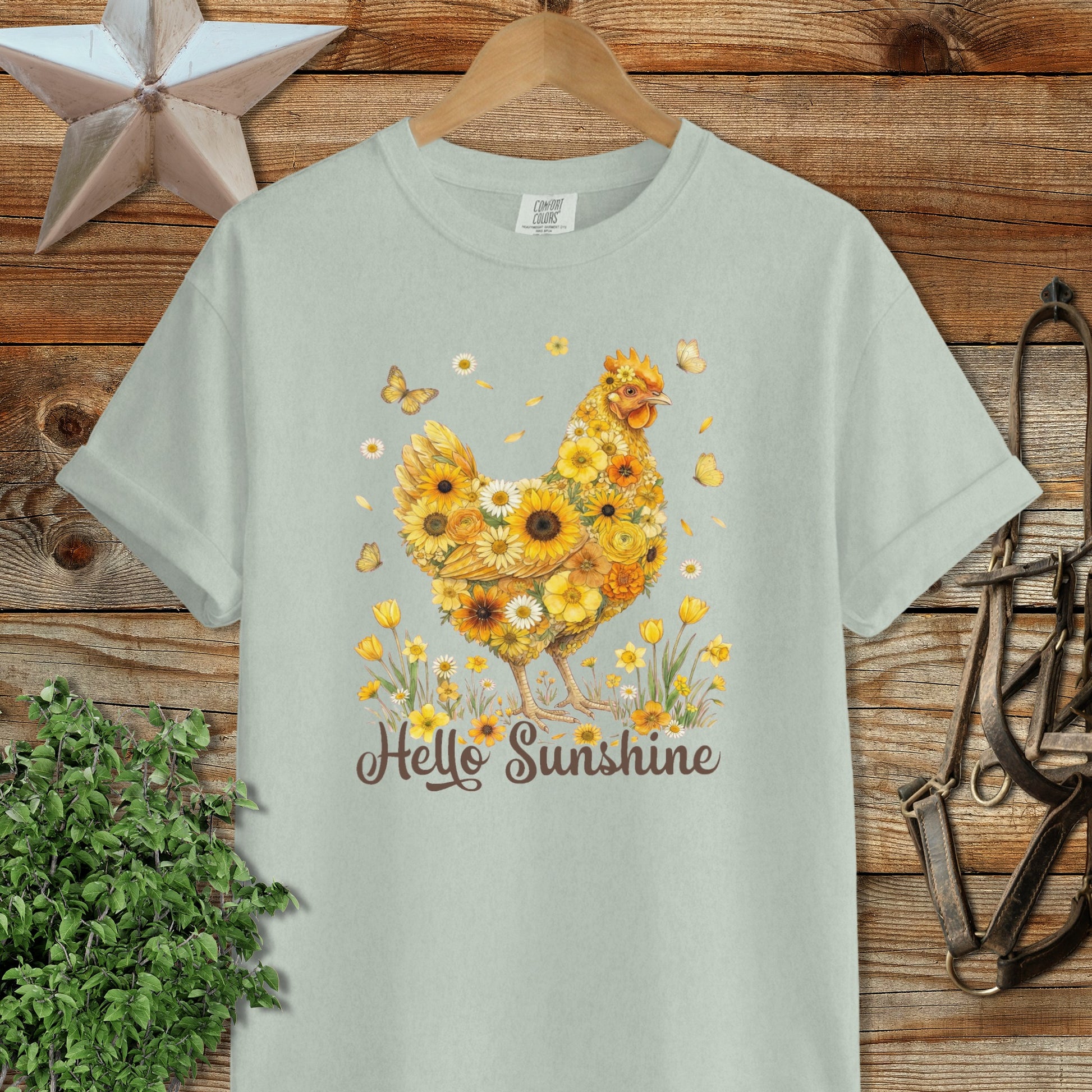Hello Sunshine Chicken Signature Tee