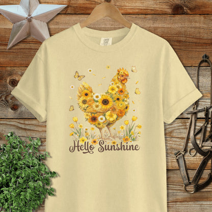 Hello Sunshine Chicken Signature Tee