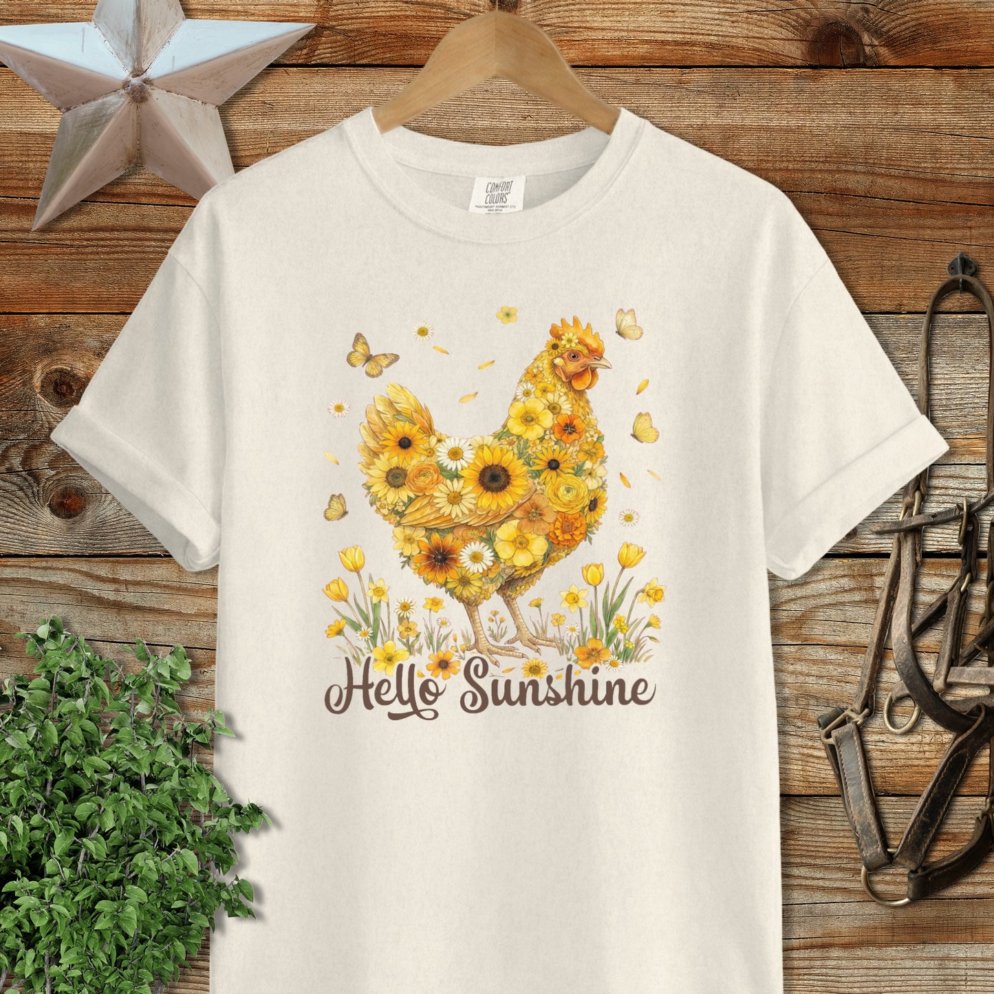 Hello Sunshine Chicken Signature Tee