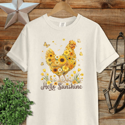 Hello Sunshine Chicken Signature Tee