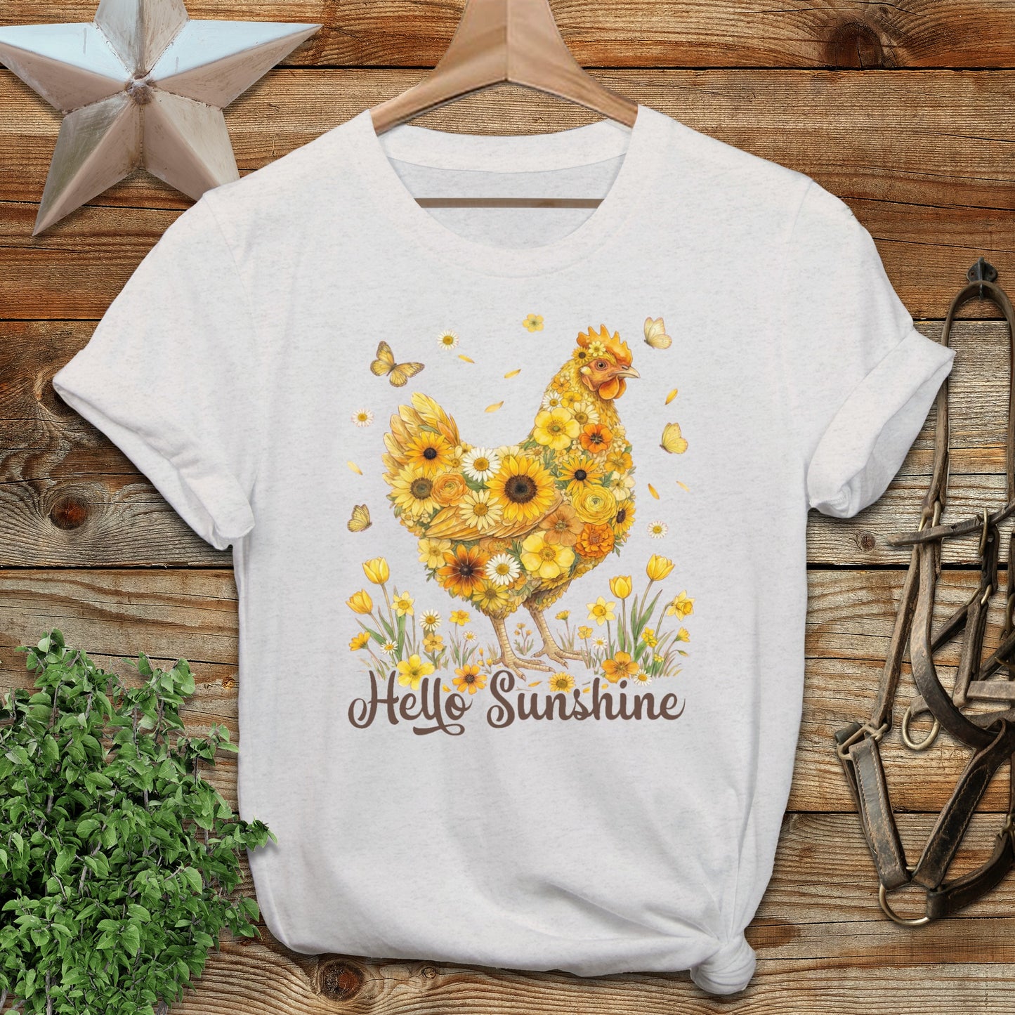 Hello Sunshine Chicken T-Shirt