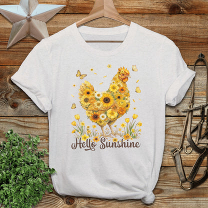 Hello Sunshine Chicken T-Shirt