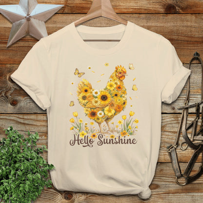 Hello Sunshine Chicken T-Shirt