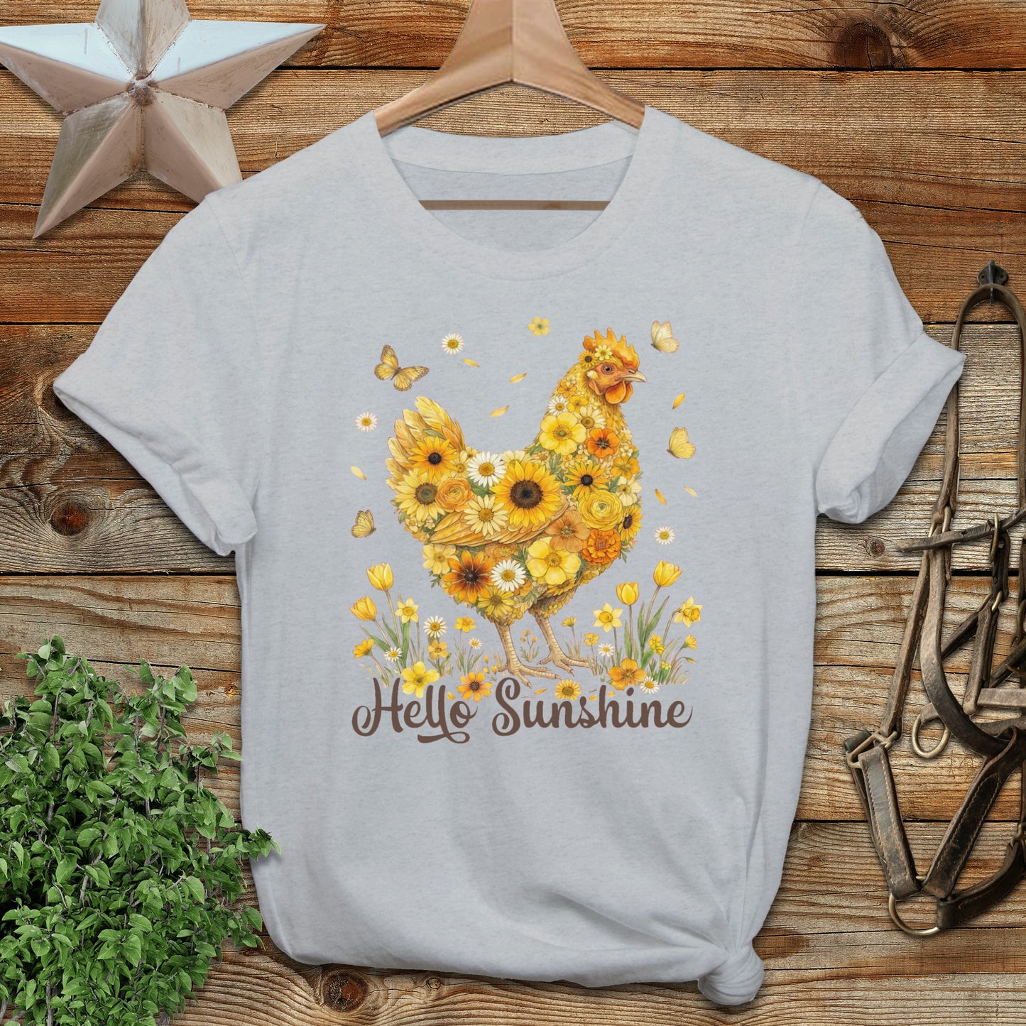 Hello Sunshine Chicken T-Shirt