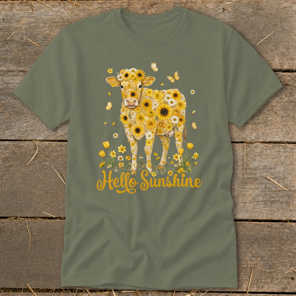 Hello Sunshine Cow Classic Tee