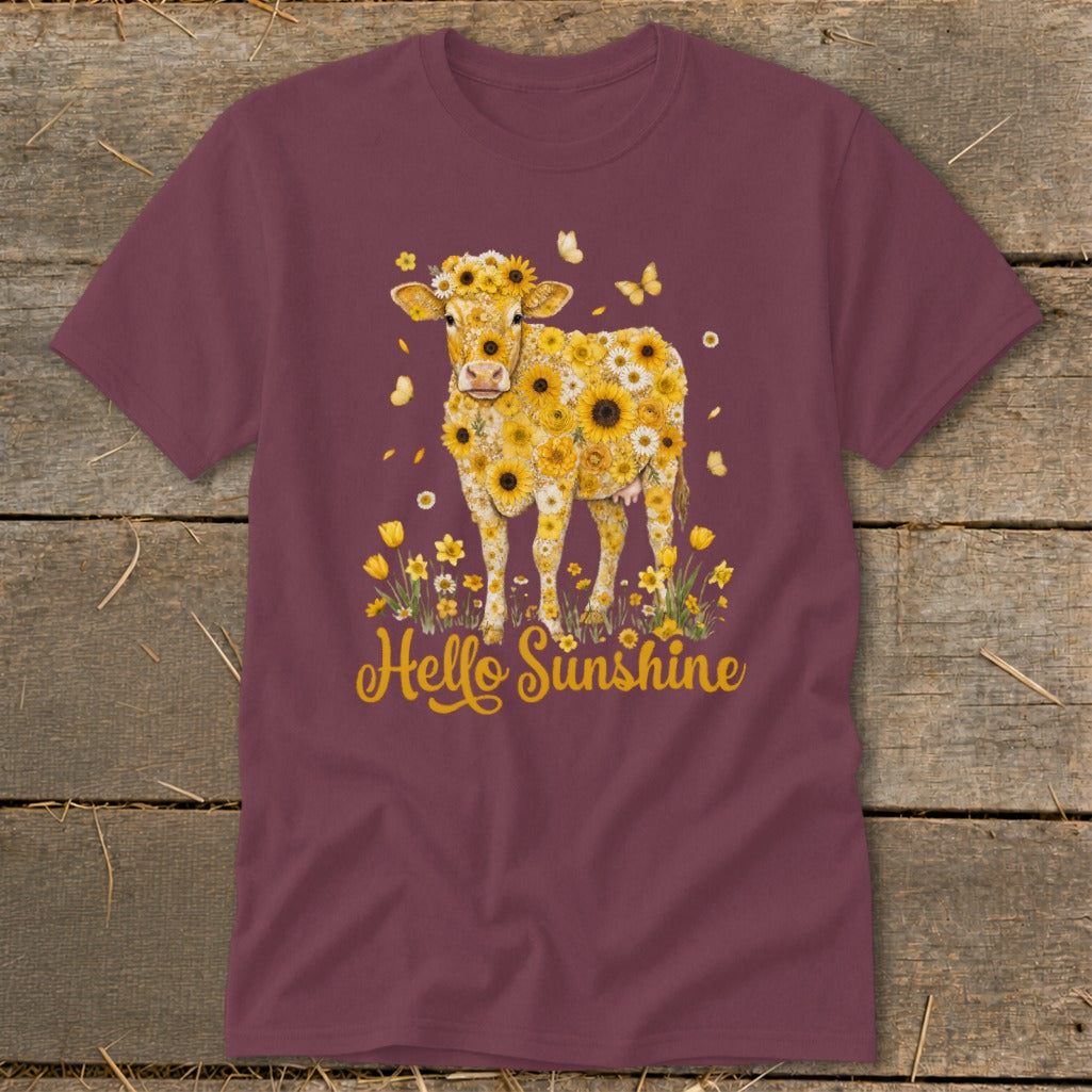 Hello Sunshine Cow Classic Tee
