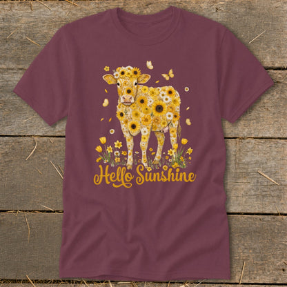Hello Sunshine Cow Classic Tee